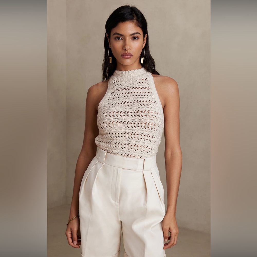 NWT Banana Republic Tamra Knit Top and Shorts set